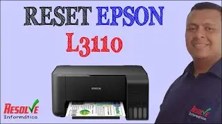 ✅ Reset Epson L3110. A almofada de tinta da impressora está no final de sua vida útil.