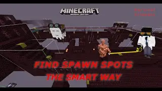 How to locate fortress spawn spots, the smart way. Bedrock Edition. All versions