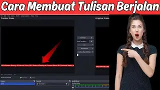 Cara Membuat Running Text atau Tulisan Berjalan di OBS