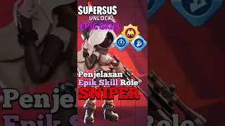 Penjelasan Skill Epik & Modul Role Sniper di Game Super Sus #shorts #supersus