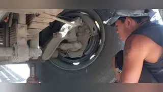 How to adjust brake lining | adjusting brake lining of a wing van