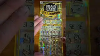 🪩 MEGA CASH 🪩 #shorts #scratchofftickets #scratchtowincash #winner
