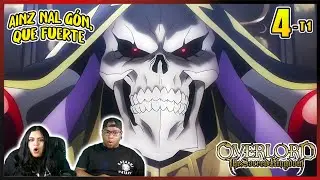 ¡AINZ, EL GOBERNANTE DE LA MUERTE! 🔥💀  | OVERLORD CAP 4 TEMP 1
