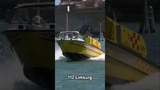 VENICE AMBULANCE BOAT RESPONDING THROUGH THE CANALS #venice #ambulance #ambulanza #emergenza #sirena
