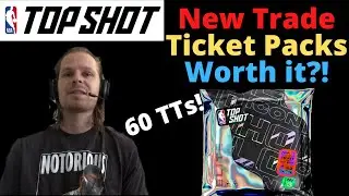 Top Shot Trade Ticket Packs Worth It?! 60 Tickets and Locker Room Packs