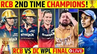🔴RCB VS DC WPL FINAL: DC TO CREATE HISTORY OR 2ND TITLE LOADING FOR RCB? LET THE GAME BEGIN!