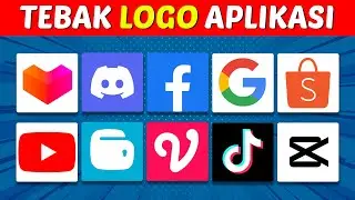 TEBAK LOGO APLIKASI PALING POPULER INI| WhatsApp, Gojek, Tokopedia, Facebook, TikTok, ...