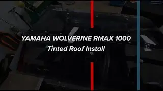 How to Install SuperATV's Tinted Roof on the Yamaha Wolverine RMAX 1000