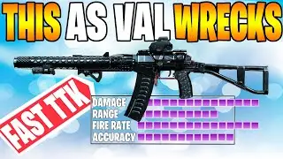 ✅NEW AS VAL Warzone Multiplayer Class Setup - Fastest TTK of any GUN in Modern Warfare