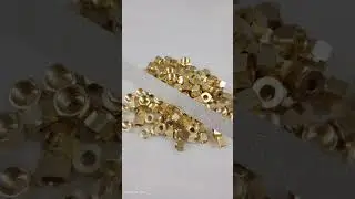 BRASS NUTS 1/4