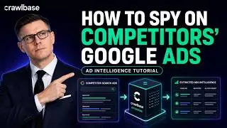 How to Spy on Competitors' Google Ads #webscraping #dataextraction #crawlbase