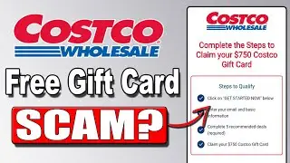GroceryClaims.com Review - Free $750 Costco Gift Card SCAM?