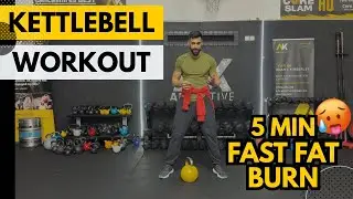 Do This Every Morning To Lose Weight | 5 Minute Kettlebell