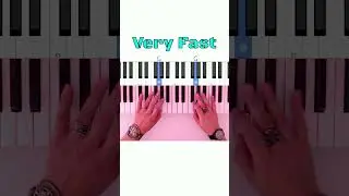 Finger Speed Workout On The Piano