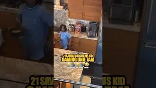 21 Savage caught his son gaming till 7AM 😭😭😭 #21savage #hiphop #rapper