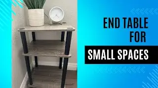Furinno Just 3-Tier Night Stand - Perfect end side table for small spaces