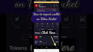 How to import wallet on Token Pocket