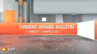 Current Affairs English Bulletin of the Week
