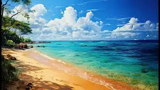 2-Hour 4K Frame TV Art | Emerald Shores: The Guam Escape | Wallpaper TV Art | WLPR GLLRY