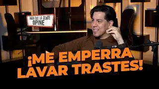 Me gusta que esté la cocina limpia pero no me gusta lavar trastes.