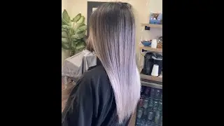 Before + After dimensional balayage touch up [instagram video @thelashinghairstylist]
