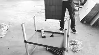 How To Assemble Plastic 3-Tiers Trolley / Service Cart