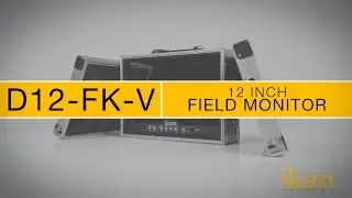ikan D12 Field Monitor Kit for V-Mount w/ Built-In Hard Case