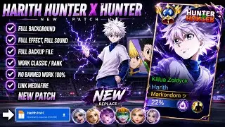Script Skin Harith Hunter X Hunter - Killua No Password | Full Effect Voice | Patch Terbaru