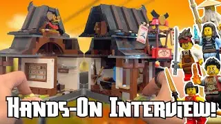 Знакомство с кузницей LEGO Ninjago 2026 года + интервью с дизайнером!