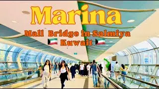 Marina Mall Bridge in Salmiya Kuwait 🇰🇼 Arabian Restaurant 🍽️🍱
