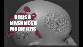 【ZBrush 2022】【memo】BRUSH: MaskMesh Modifiers