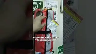 Emergency Escape breathing device #shorts #eebd #justmaritime