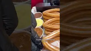 Las Vegas Hidden Gem Fresh Hot Spanish Churros Chocolate Nutella Affordable Delicious Sugar Ole