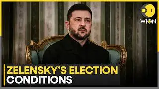 Ukraine Elections: Zelensky Outlines Conditions, Dismisses Claims of US Pressure | WION NEWS
