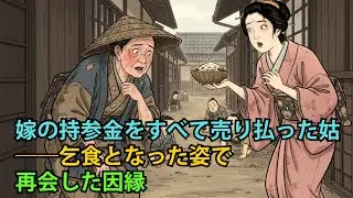 嫁の持参金をすべて売り払った姑――乞食となった姿で再会した因縁| 野談 | 伝説 | 昔話 | 説話 | 民話