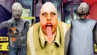 Granny 3 Train Ending To Mr. Meat Police Arrest Ending