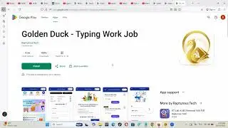 Golden Duck - Typing Work Job App legit or Scam. Does it really pay for typing work. Withdraw review