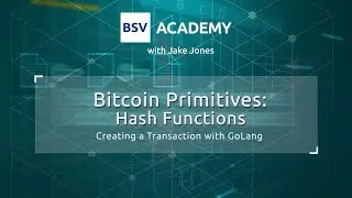 Creating a Transaction with GoLang | Bitcoin Primitives: Hash Functions