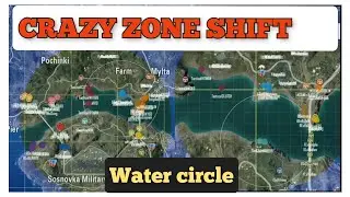 CRAZY ZONE SHIFT 😱 WATER CIRCLE IN BGIS QUATER FINALS 😱🔥🔥