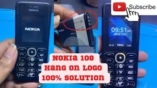 Nokia 108 hang on logo problem#nokia hang on logo solution 100%
