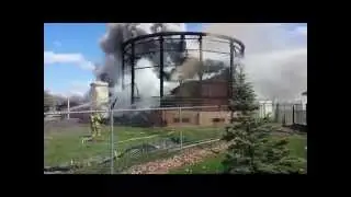 Ligonier wastewater plant fire
