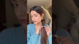 Easy Fishtail Braid Hack😍 #shorts #shortsvideo