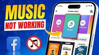 How to Fix Facebook Story Music Not Working on iPhone | FB Story Music Not Working