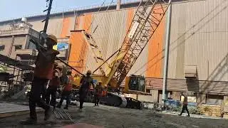 Civil engineering works in construction site civil engineering site 