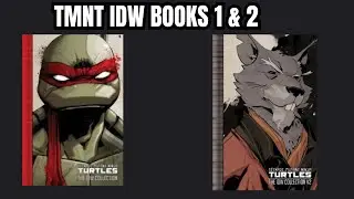TMNT IDW Collection Books 1 and 2 BreakDown