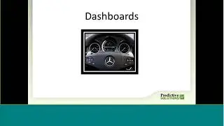 Predictive Solutions Customer Webinar Dashboards and Alerts