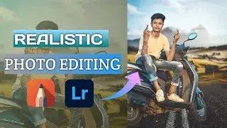 Realistic Photo Editing l Autodesk SketchBook and Lightroom Retouching video - CG EDITS