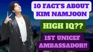10 FACTS ABOUT KIM NAMJOON