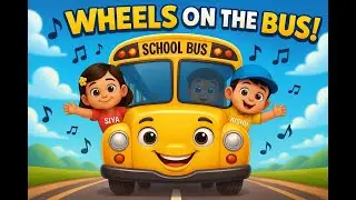 🚍 Wheels on the Bus &ndash; Siya & Kishu Vacation Adventure | Kids Song | Fun Bus Story for Children