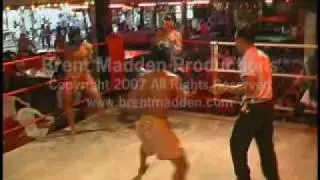 Most amazing fail compilation Thailand Muay Thai Bilndfold Kick Boxing Pattaya Beach